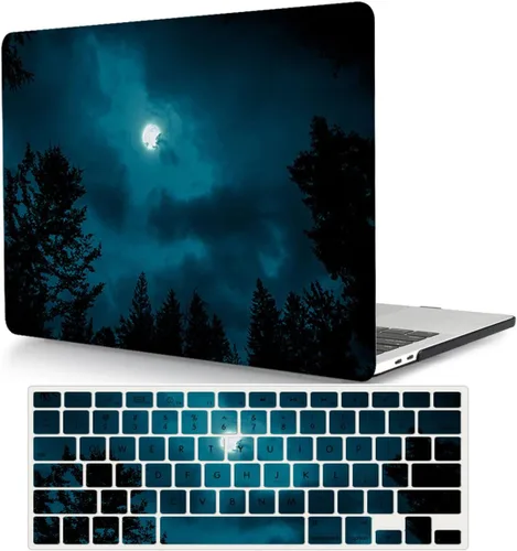 Vista 30 de Funda compatible con MacBook Pro de 13 pulgadas con CD-ROM (Modelo: A1278, versión antigua 2012 2011 2010 2009 2008), carcasa rígida de plástico Cara