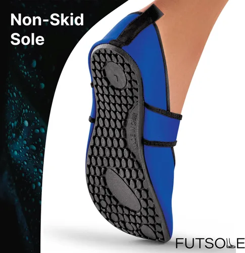 Vista 5 de Futsole - Zapatos de cara suave para interiores y exteriores, calzado plegable y flexible para deportes, ejercicio, yoga o viajes, zapatos de baile