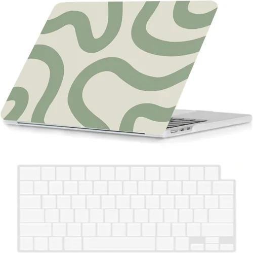 Vista 13 de Carcasa compatible con MacBook Air 2024-2023 de 15 pulgadas, modelo A3114 A2941 con chip M3/M2 y pantalla de retina líquida, carcasa rígida