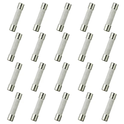 Vista 7 de T1AL250V 20 fusibles de tubo de cerámica de soplado lento de 0.236x1.181 in 0.24 x 1.18 pulgadas 1A 250V