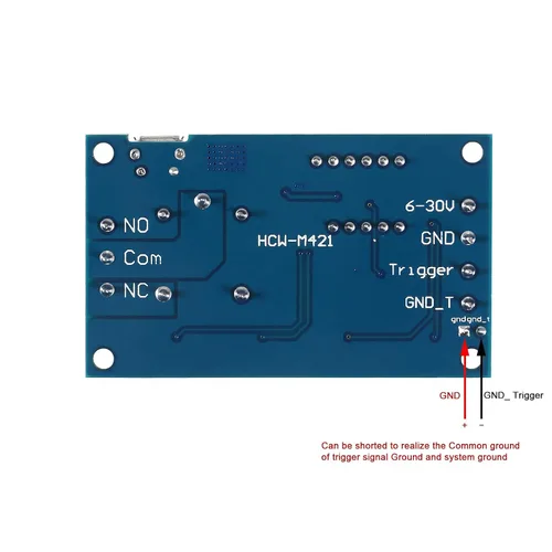 Vista 5 de 4pcs DC 6-30V Relé temporizador programable Relay Relay Module Activador Ciclo Retraso Temporizador Interruptor Encendido/Apagado Módulo de relé