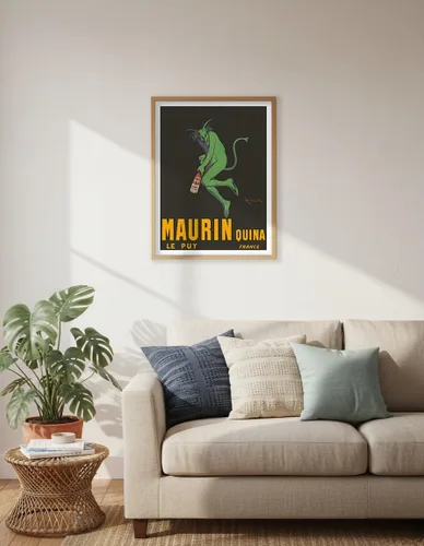Vista 6 de Maurin Quina - Quinina Apéritif - Green Devil - Le Puy France - Vintage Advertising Poster by Leonetto Cappiello c.1906 - Master Art Print