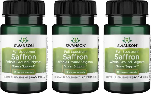 Vista 8 de Swanson Azafrán Español Orgánico Full Spectrum, 15 mg, 60 Cápsulas Veganas