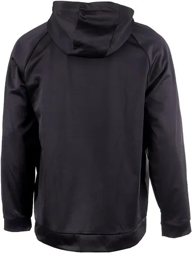 Vista 2 de Nike Therma - Sudadera con capucha de forro polar para hombre, Antracita