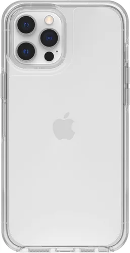 Vista 2 de OtterBox - Elegante funda protectora transparente a prueba de caídas para iPhone 12 Pro Max de Apple, serie Symmetry Clear, transparente