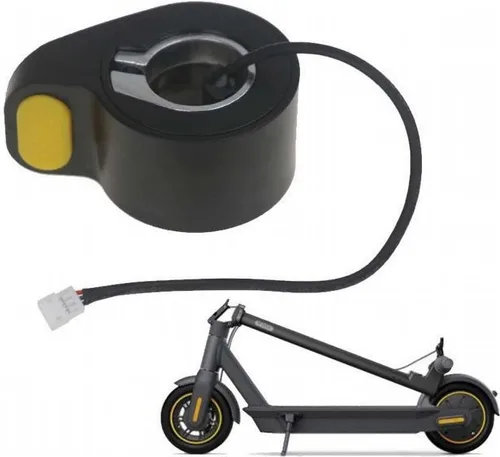 Vista 2 de Acelerador de acelerador compatible con Segway Ninebot Max G30 Scooter eléctrico dedo pulgar velocidad acelerador accesorios de repuesto