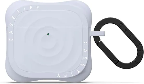 Vista 9 de CASETiFY Funda Ripple para Airpods Pro (3ª generación) con anillo - Avena