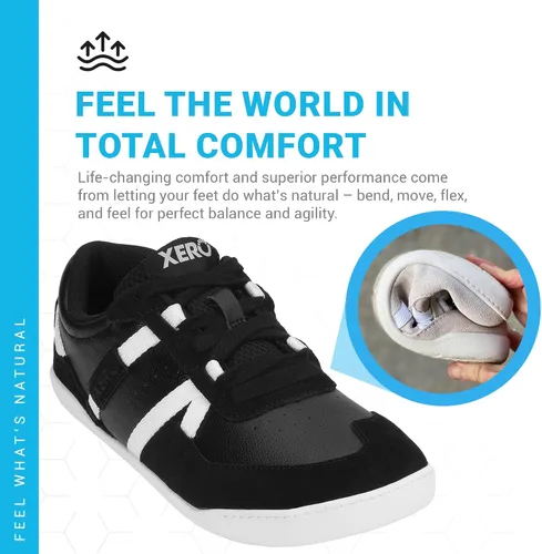 Vista 6 de Xero Shoes Kelso Shoes for Women Tennis, Walking, Work & Nursing Women's Shoes Barefoot Feel, Zero Drop Heel, Wide Toe Box, Casual Minimalist