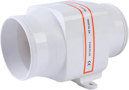 Vista 10 de SEAFLO in-Line Marine Bilge Air Blowers- 12V, 3 or 4", 130-270 CFM Ultra-Quiet Operation 4 or 3 Inch for Yacht/Sailboat/Boat- ISO 8846, CE & RoHs