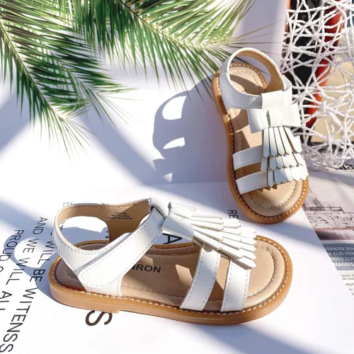 Vista 198 de THEE BRON Sandalias cómodas para niñas, zapatos para niños, sandalias rellenas