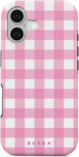 Vista 27 de BURGA - Funda compatible con iPhone 12, apta para carga inalámbrica, carcasa rígida híbrida de 2 capas + funda de silicona, resistente, ajuste
