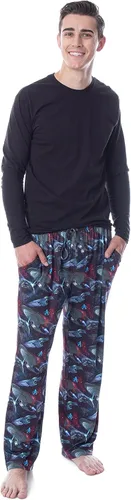 Vista 3 de Star Trek The Next Generation TNG Mens' Starship Enterprise Romulan Pajama Pants