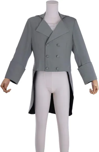 Vista 2 de Fortunehouse Chaqueta de caballeros victorianos históricos de doble botonadura para hombre