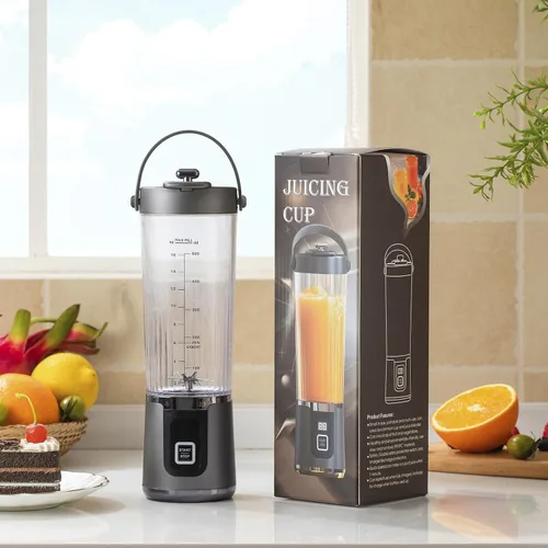 Vista 2 de Personal Blender USB Rechargeable LED Display 500ml Fruit Juicer