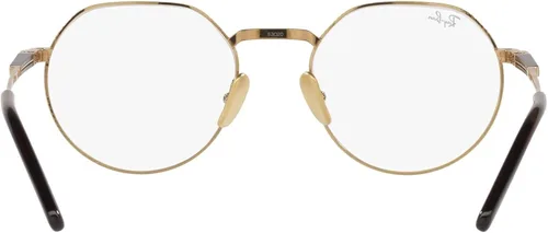 Vista 7 de Ray-Ban RX8265v Jack - Marcos redondos de titanio para gafas graduadas