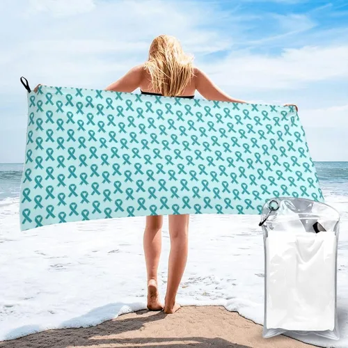 Vista 10 de Oktoberfest - Toallas de playa de microfibra, de gran tamaño, de secado rápido, (31.5 x 63 pulgadas), a prueba de arena, absorbentes, compactas