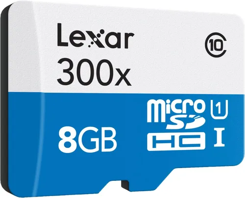 Vista 2 de Tarjeta MicroSDHC 2 Lexar de alto rendimiento, Verde