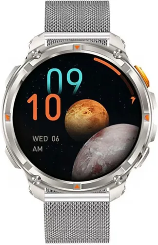 Vista 29 de Relojes inteligentes múltiples modos deportivos para hombres con linterna, reloj inteligente para Android y iPhone, pantalla táctil HD de 1.7 Negro