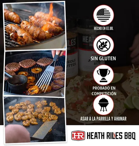 Vista 5 de Heath Riles BBQ Rub - Condimento BBQ de manzana - Receta de campeonato