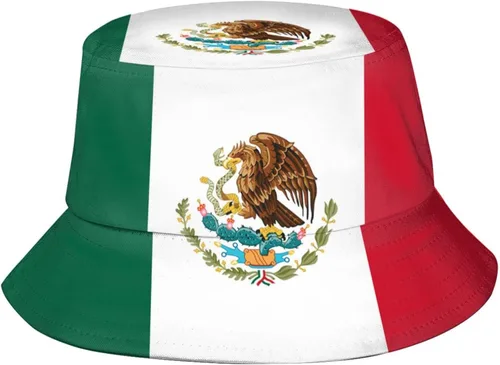 Vista 25 de Lindos sombreros de pescador de bandera plegable patriótico a la moda, gorra de pescador para viajes de verano al aire libre para adultos, mujeres