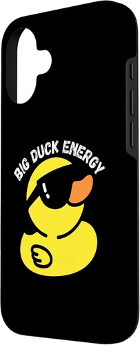 Vista 2 de Funda para iPhone 16 Big Duck Energy Funny Rubber Ducky Apparel