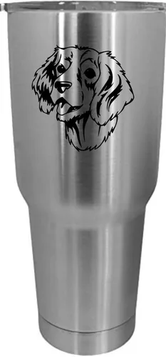 Vista 140 de Cairn Terrier - Vaso grabado con temática de perro, 30 onzas