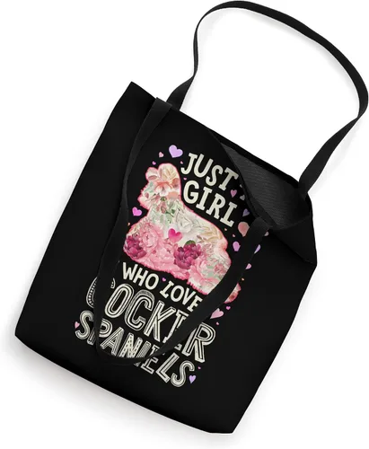 Vista 2 de Just A Girl Who Loves Cocker Spaniels - Bolsa de mano