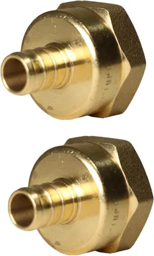 Vista 46 de XFITTING 1 pulgada Pex x 1 pulgada Adaptador Femenino NPT, 23-4-3=2X, 2 Piezas