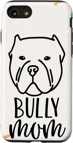 Vista 13 de Funda para iPhone 15 Bully Mom Bulldog Lover Pit Bull Dog Lover Crazy Dog Lady