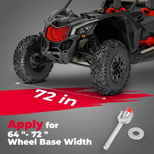 Vista 7 de Herramienta de cambio de cinturón KEMIMOTO X3, kit de extracción de embrague compatible con Can Am Maverick X3 Max Turbo r rr 2017-2025, funciona