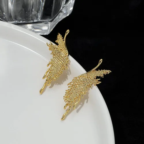 Vista 5 de LecAit Pendientes de plata de ley 925 con diseño original, pendientes colgantes elegantes personalizados para mujer