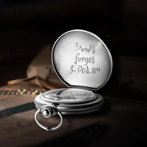 Vista 6 de SIMAOTE Fullmetal Alchemist Pocket Watch Vintage Quartz Pocket Watch with Chain for Men Women Cosplay Accessories Anime Merch