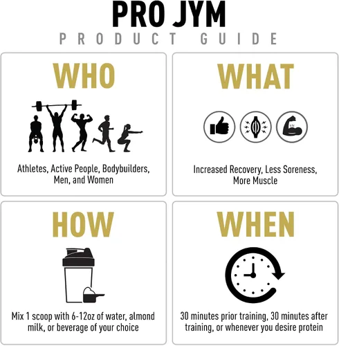 Vista 4 de JYM Supplement Science Pro JYM Chocolate Mousse Proteína en polvo – Aislados de proteína de suero de leche, caseína y proteína de leche