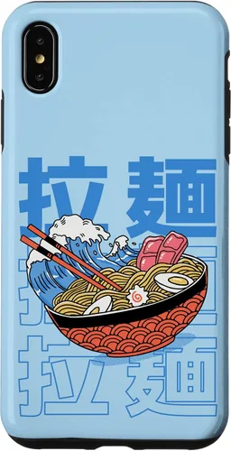 Vista 11 de The Great Ramen Off Kanagawa - Carcasa para iPhone 16, diseño tradicional japonés