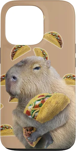 Vista 10 de Capybara Capybaras Eating Taco - Carcasa para iPhone 17