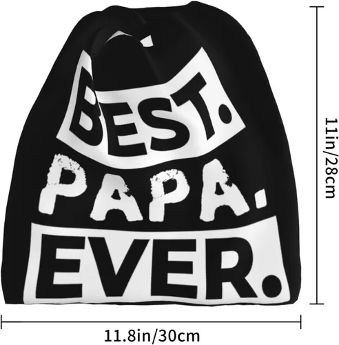 Vista 3 de Best Papa Ever Multifunction Beanie hat Men Women Fashion Scarf Soft Stretch Skull Cap