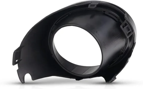 Vista 2 de Para Honda Civic Fog Light Cover 2013 2014 2015 lado del conductor Modelo Si Sedán Bisel de anillo Imprimado Motor 2.4L Cumplimiento