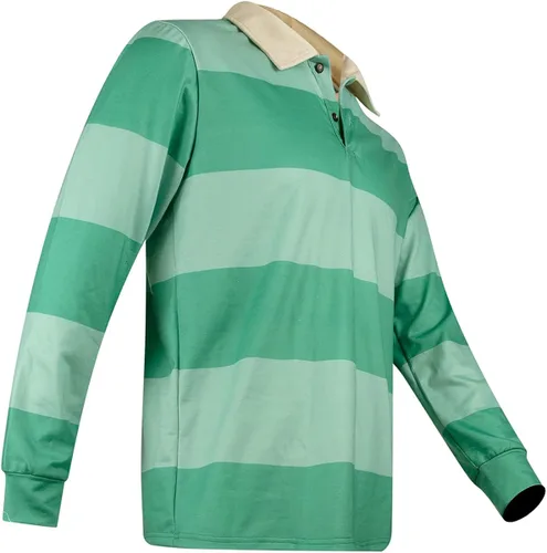 Vista 2 de Adult Blue and Detective Steve Green Shirt Blues Striped Clues Costume Halloween Costume Shirt
