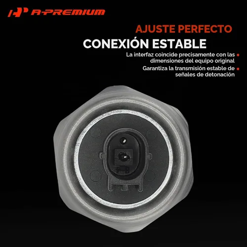 Vista 3 de Sensor de detonación A-Premium Compatible con Honda Accord 2003-2007, Civic 2002-2005, CR-V CRV 2002-2009, Element 2003-2011 y Acura RDX, RSX, TSX