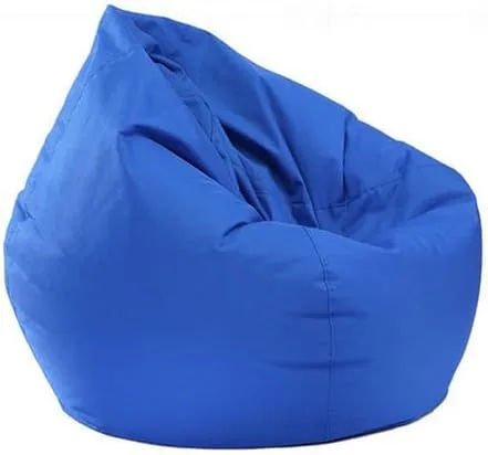 Vista 11 de Koolouispoper Lazy BeanBag - Sillas individuales para sofá sin relleno, color sólido, impermeable, Oxford, puf, puff puff para sofá tatami