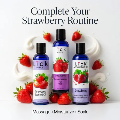 Vista 9 de Aceite de masaje con sabor a fresa con vitamina E natural, aceite corporal comestible cálido para masaje de parejas, suave de larga duración, aceite