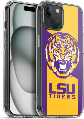 Vista 91 de Head Case Designs Funda de gel suave con licencia oficial de la Universidad Estatal de Louisiana LSU Camou compatible con Apple iPhone 7 Plus/iPhone