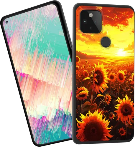 Vista 69 de Funda delgada para Google Pixel 4 XL, funda delgada de silicona de TPU suave a prueba de golpes para Google Pixel 4 XL, cruz negra