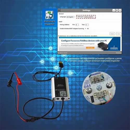 Vista 6 de Módem USB Hart Integrative USB a Hart Protocol Modem Hart Transmisor HART Convertidor