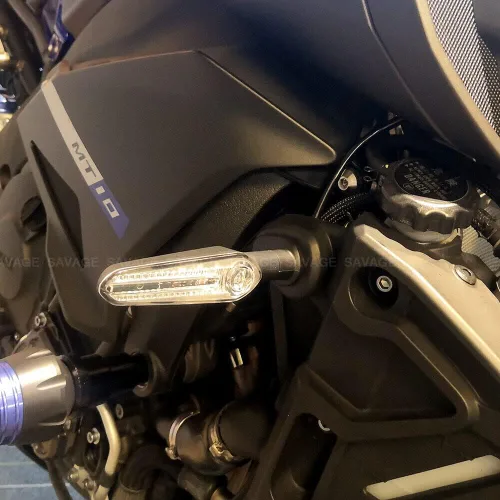 Vista 5 de Luz de señal de giro LED para MT09 MT10 MT07 MT 03 MT25 FZ25 FZ03 FZ6N FZ6S FZ6R FZ8 FZ9 FZ1 FZ10 TENERE 700 XJ6 XSR 125 155 700 900 900 0 YZF R1 R3