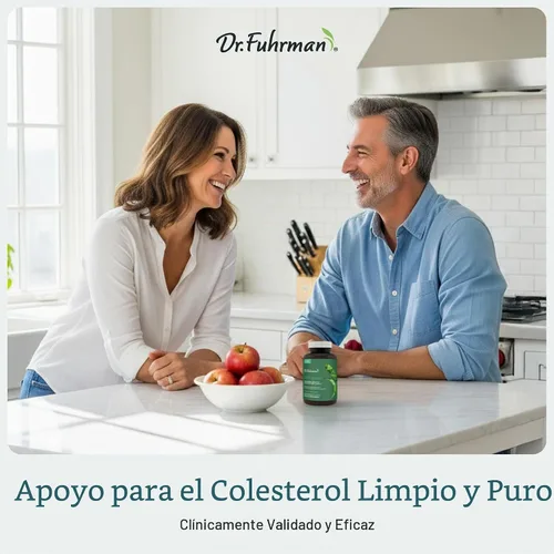 Vista 5 de Dr. Fuhrman Suplementos para reducir el colesterol LDL Biotect Esterol vegetal orgánico y de alimentos integrales para ayudar con el colesterol
