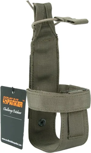 Vista 9 de EXCELLENT ELITE SPANKER - Soporte táctico militar portátil para botellas en el cinturón, con sistema Molle ajustable, soporte para botella de agua