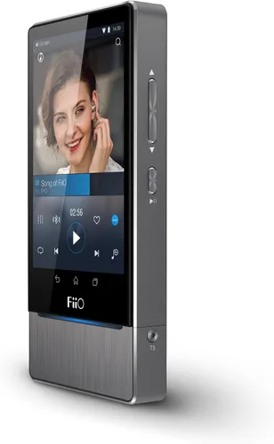Vista 2 de FiiO Reproductor de música sin pérdida de alta resolución X7 de 32 GB, titanio