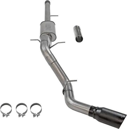Vista 2 de Flowmaster 717885 FlowFX Kit de escape Cat-Back de 3.5 pulgadas, acero inoxidable de 5 pulgadas, capa de cerámica negra, punta de acero inoxidable