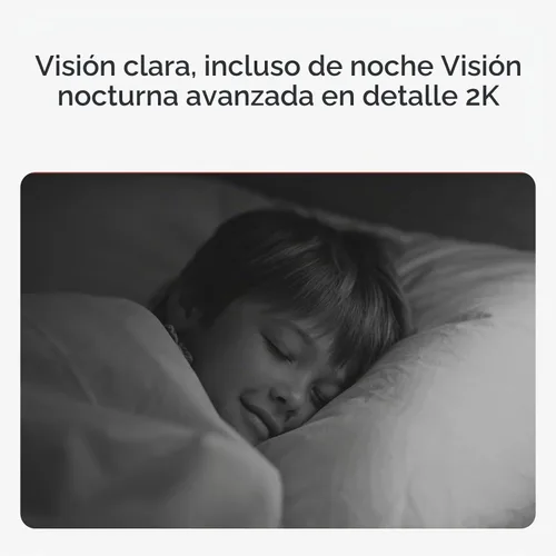 Vista 9 de Noorio Cámara interior inalámbrica 2K, cámara para mascotas con monitor